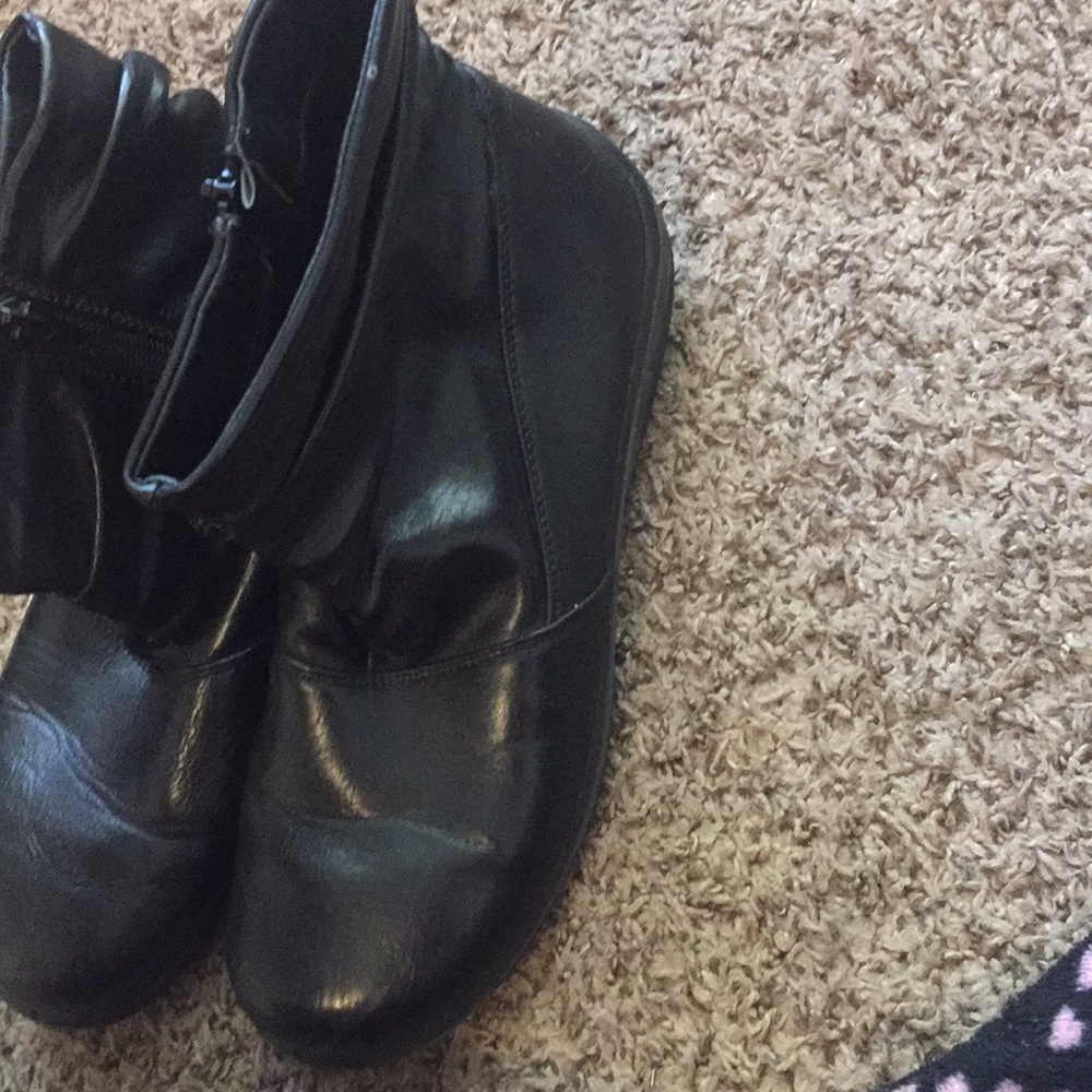 Black Leather boots
